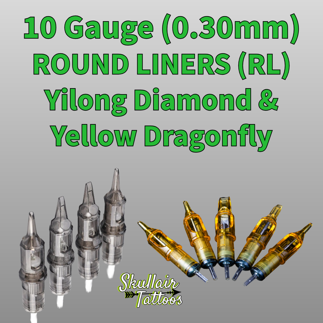 10G (0.30mm) Round Liners — Yilong Diamond & Yellow Dragon Fly
