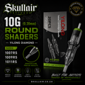 10G (0.30mm) Round Shaders — Yilong Diamond & Yellow Dragonfly