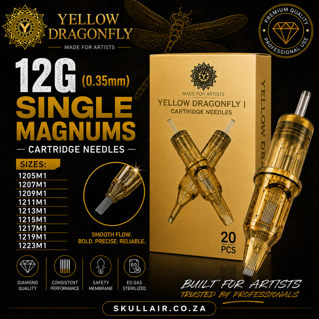 12G (0.35mm) Single Magnums — Yilong Diamond & Yellow Dragonfly