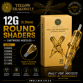 12G (0.35mm) Round Shaders — Yilong Diamond & Yellow Dragonfly