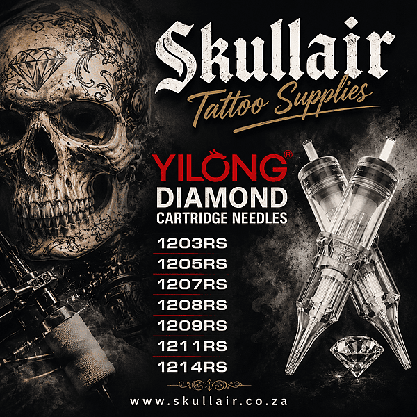 12G (0.35mm) Round Shaders — Yilong Diamond & Yellow Dragonfly