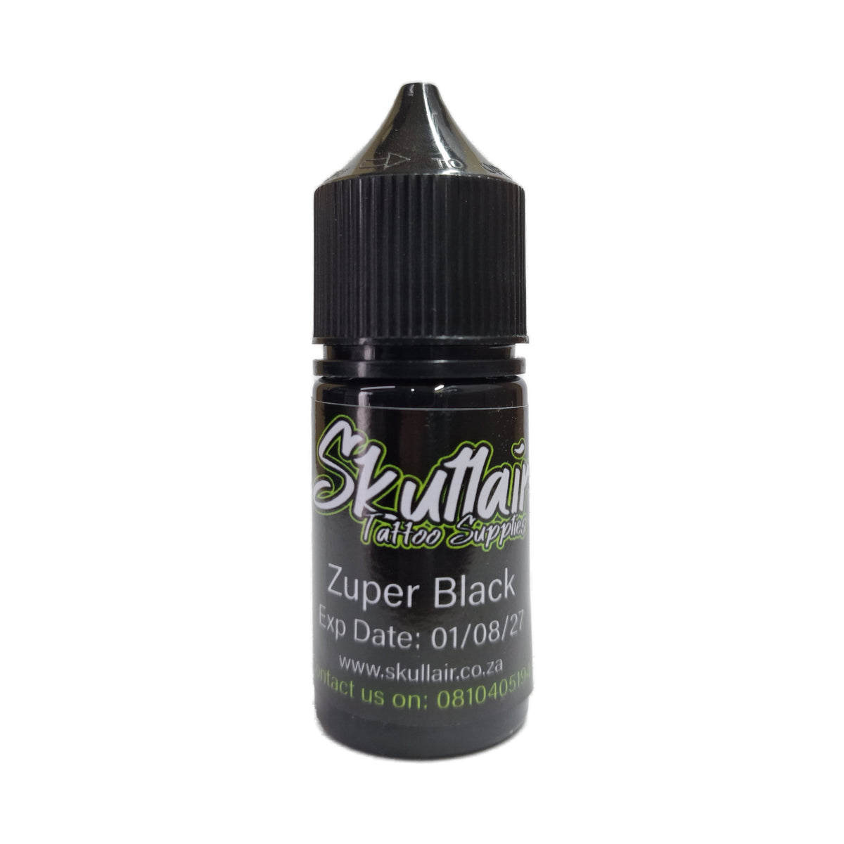 Zuper Black Tattoo Ink – Skullair 30ml