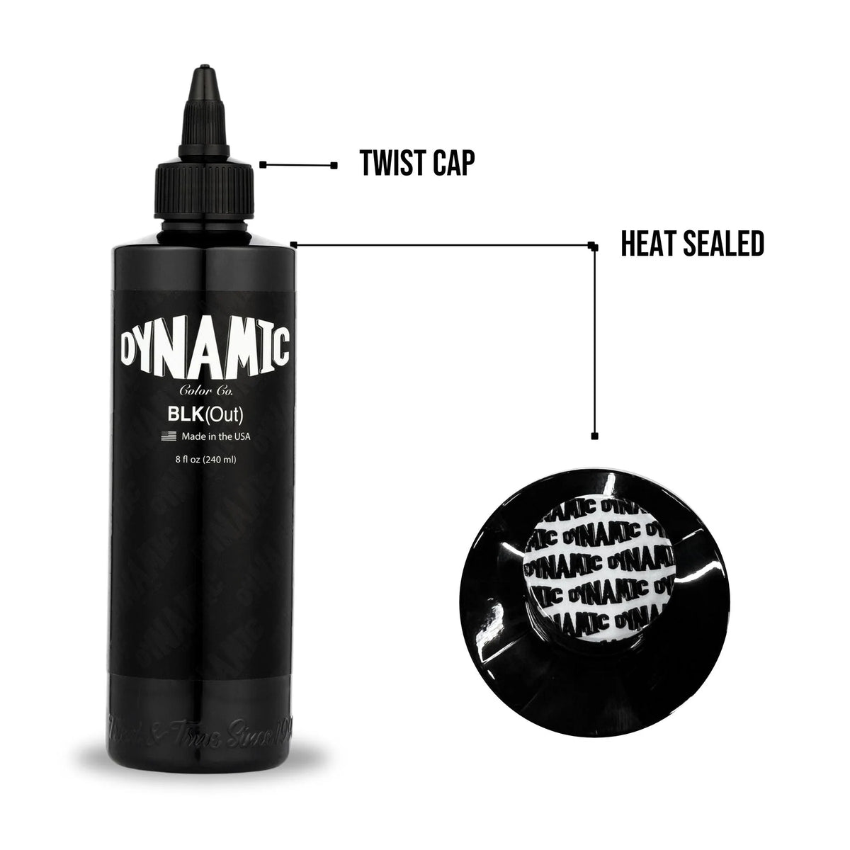 Blackout Tattoo Ink – Dynamic BLKout 240ml