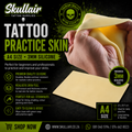 A4 3mm Silicone Tattoo Practice Skin