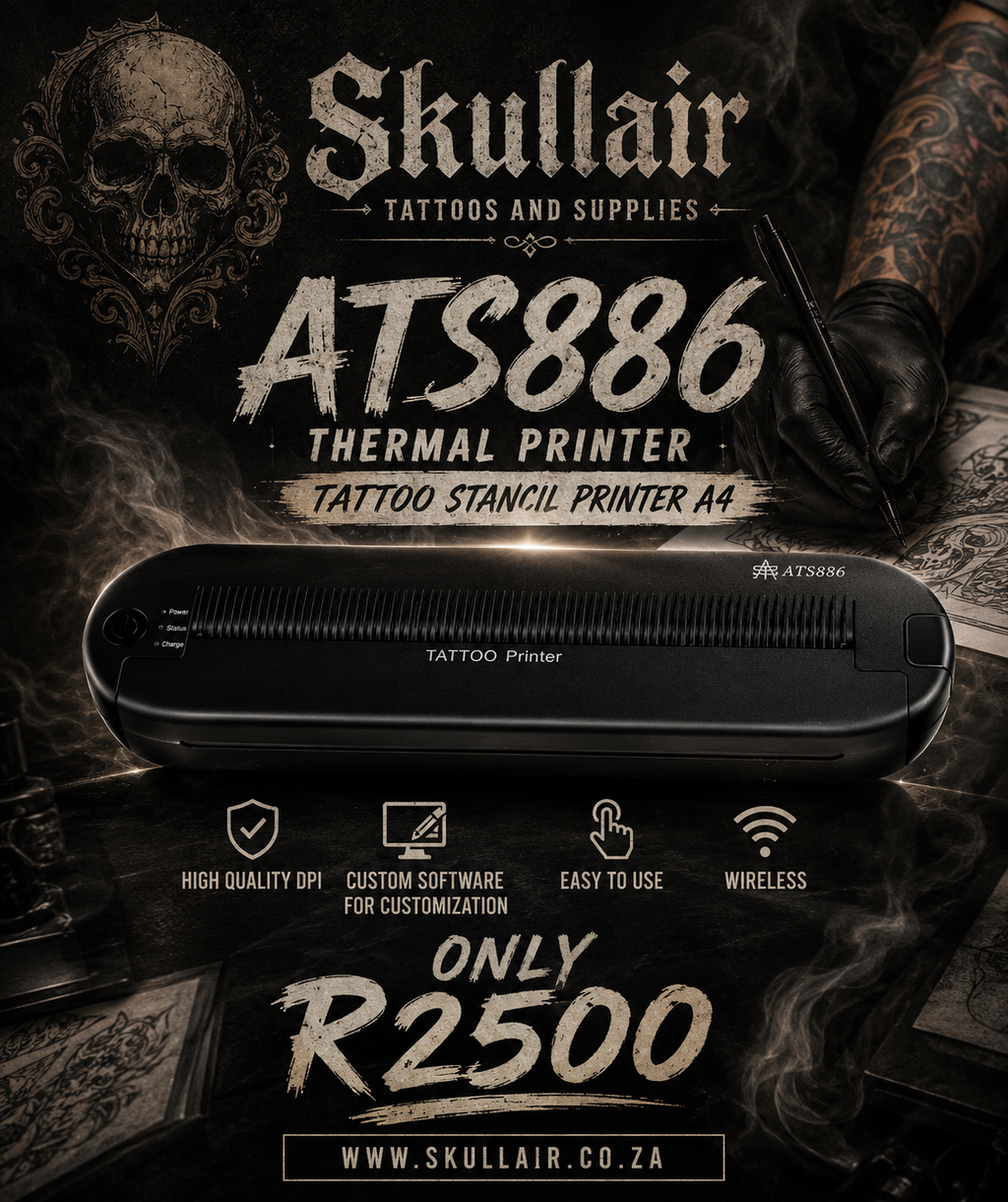 ATS886 Lite Bluetooth Wireless Tattoo Stencil Printer
