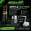 Ofeyle ELF Pro Adjustable Stroke Wireless Tattoo Pen Base Kit