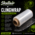 Clingwrap – 13 Micron, 100mm x 200m & 450mm x 400m