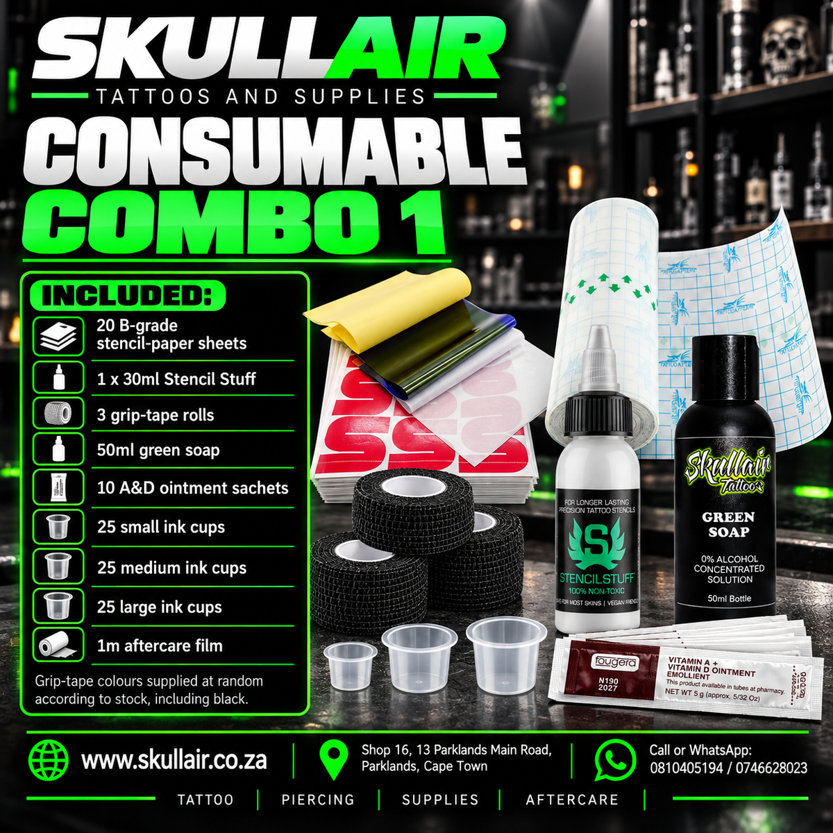 Tattoo Consumables Bundle – Combo 1
