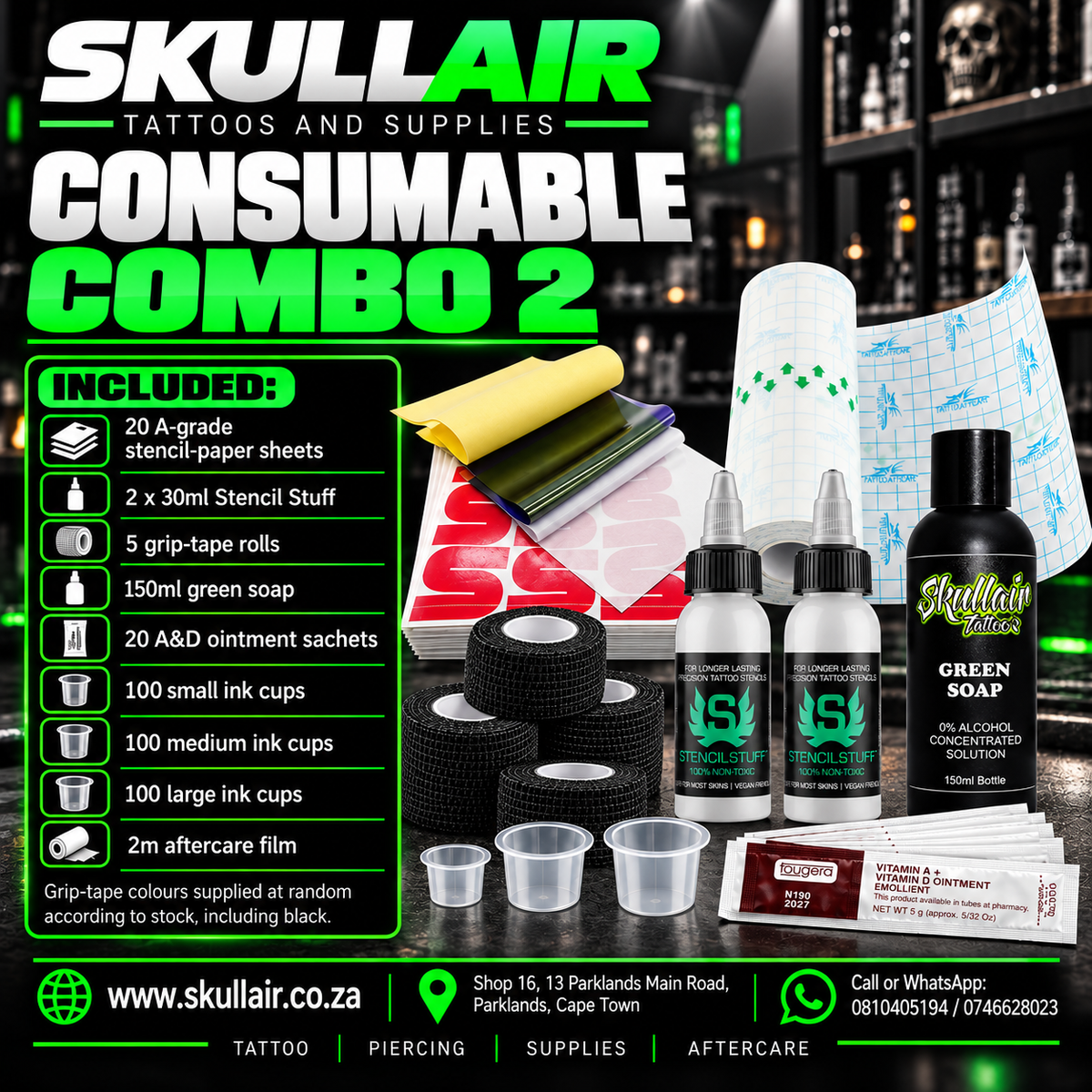Tattoo Consumables Bundle – Combo 2