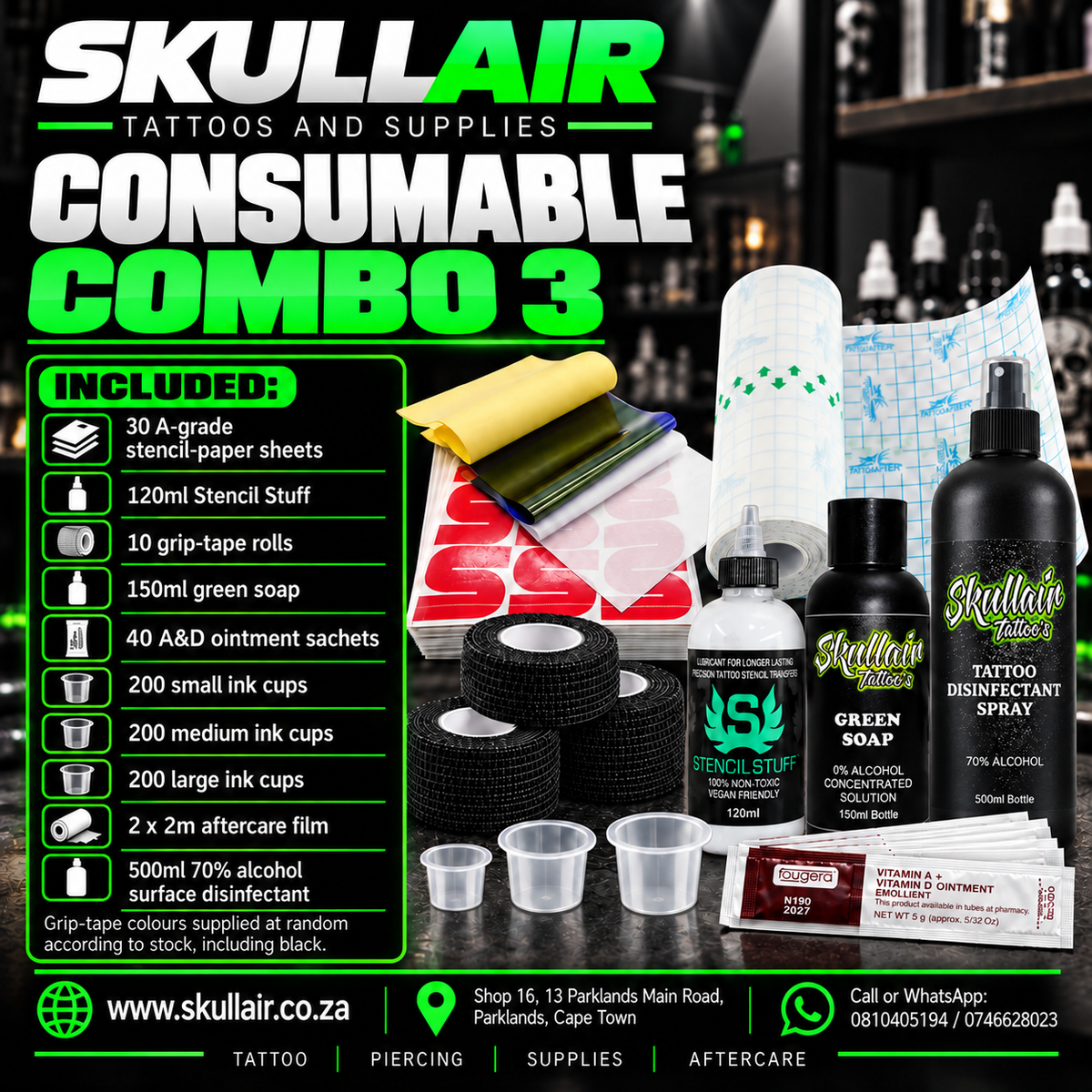 Tattoo Consumables Bundle – Combo 3