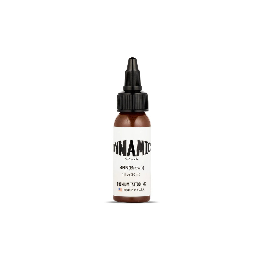 Dynamic Brown Tattoo Ink – 30ml (1oz)
