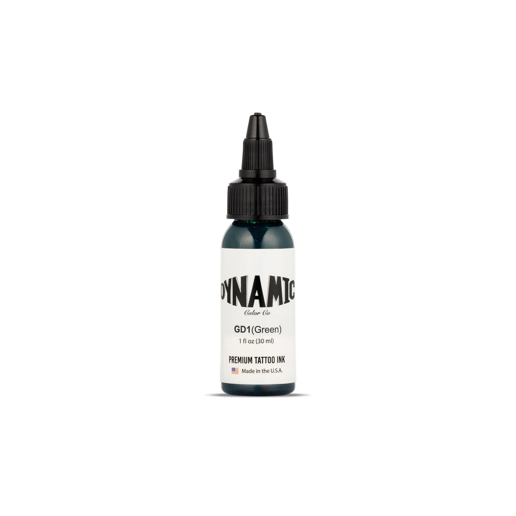 Dynamic Green Tattoo Ink – 30ml (1oz)