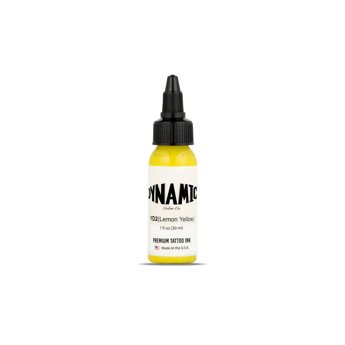 Dynamic Lemon Yellow Tattoo Ink – 30ml (1oz)