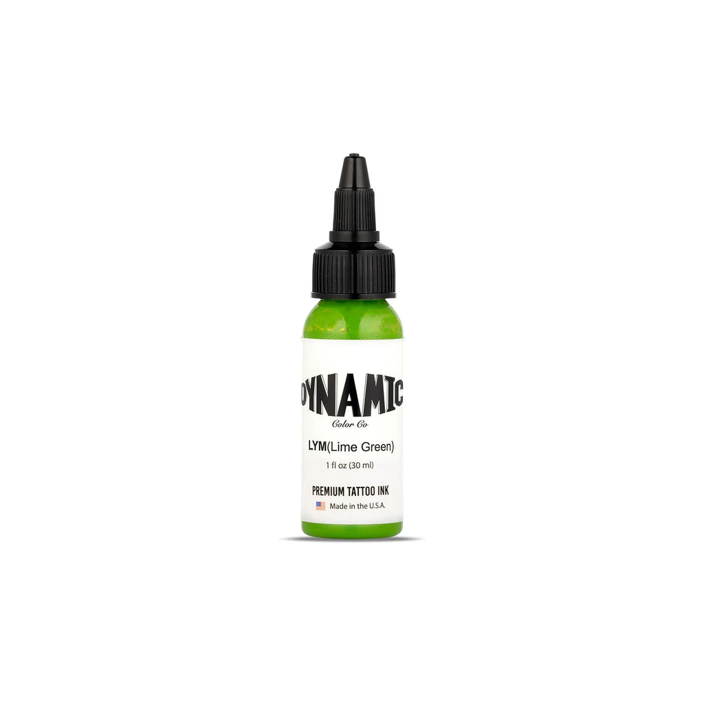 Dynamic Lime Green Tattoo Ink – 30ml (1oz)