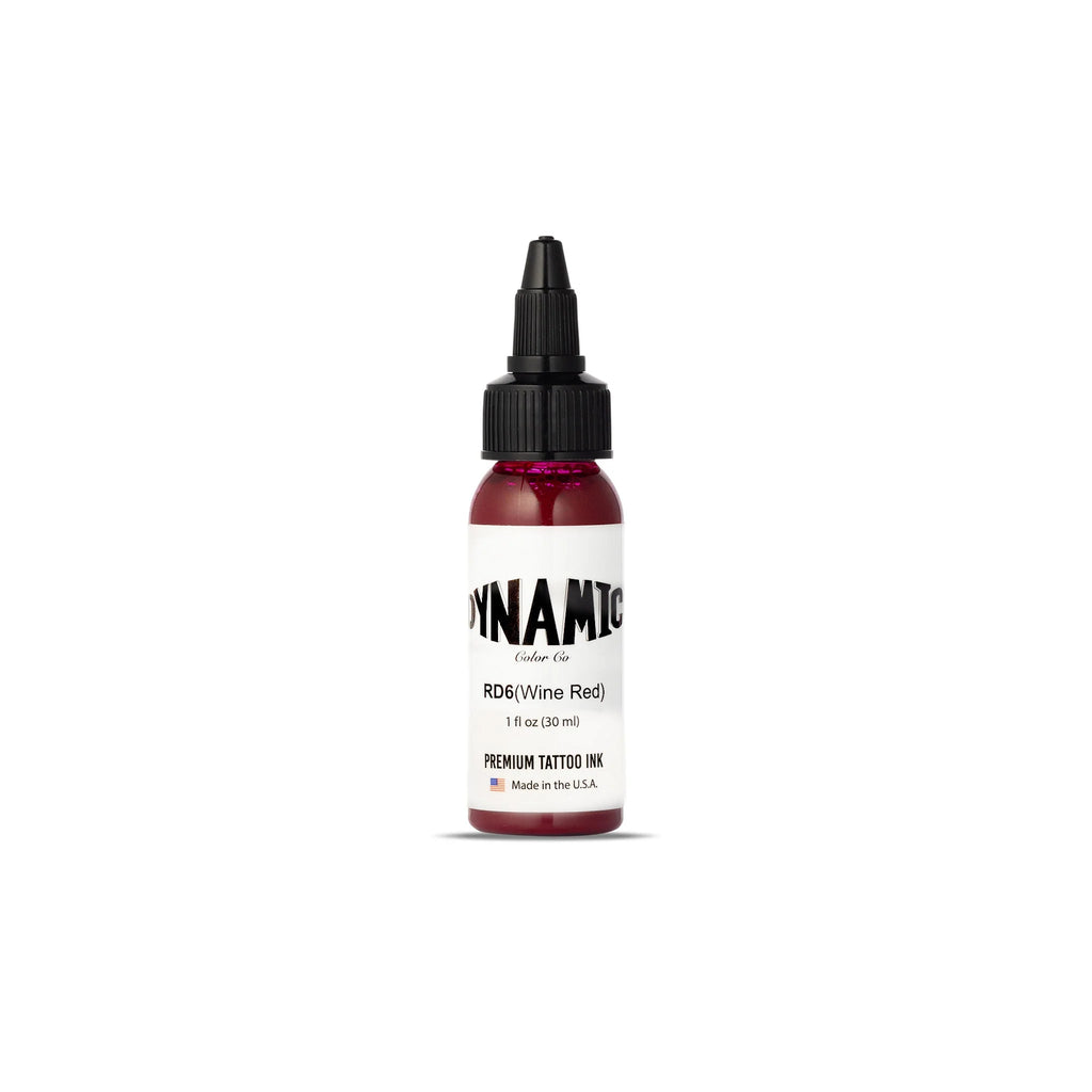 Dynamic Wine Red Tattoo Ink – 30ml (1oz)