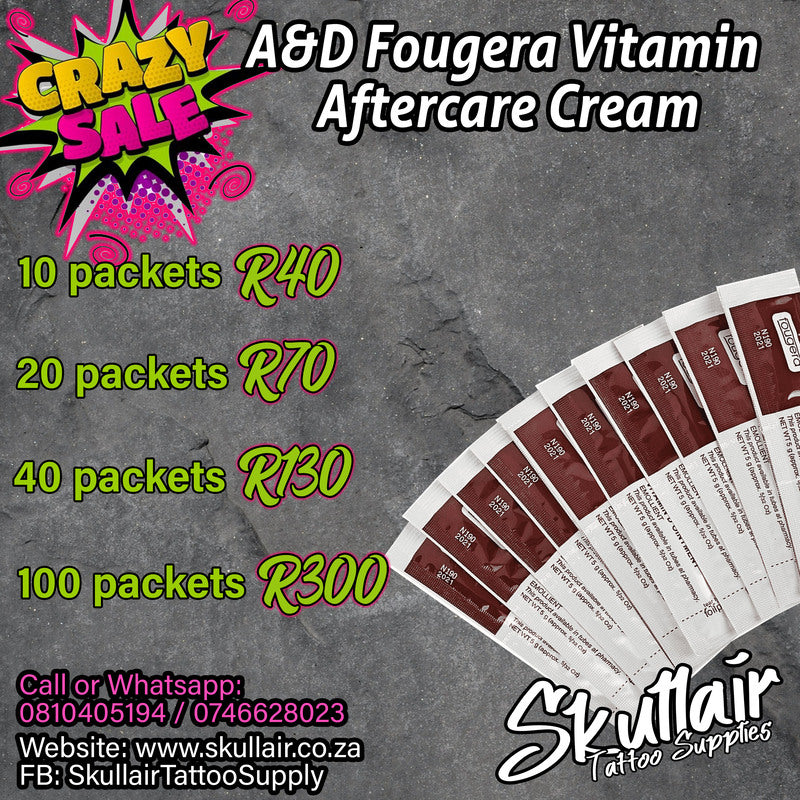 Fougera Vitamin A & Vitamin D  AD Ointment – Tattoo Aftercare