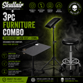 Furniture Combo (Workstation + Stool + Arm Rest)
