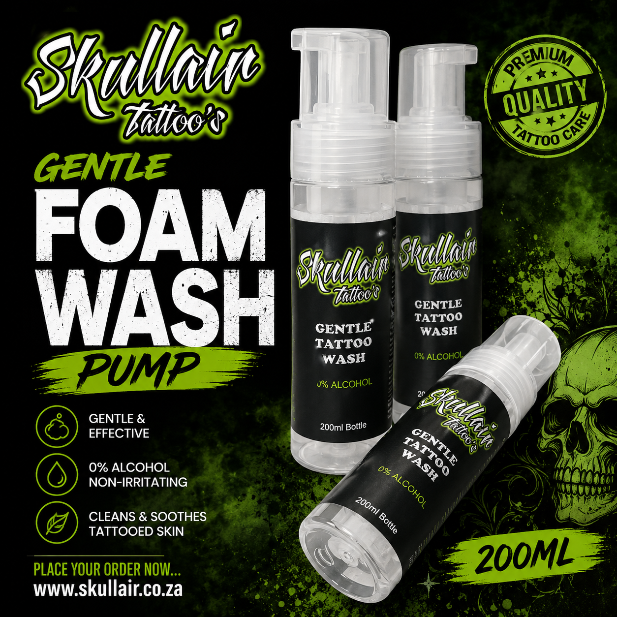 Gentle Foam Wash – 200ml Pump