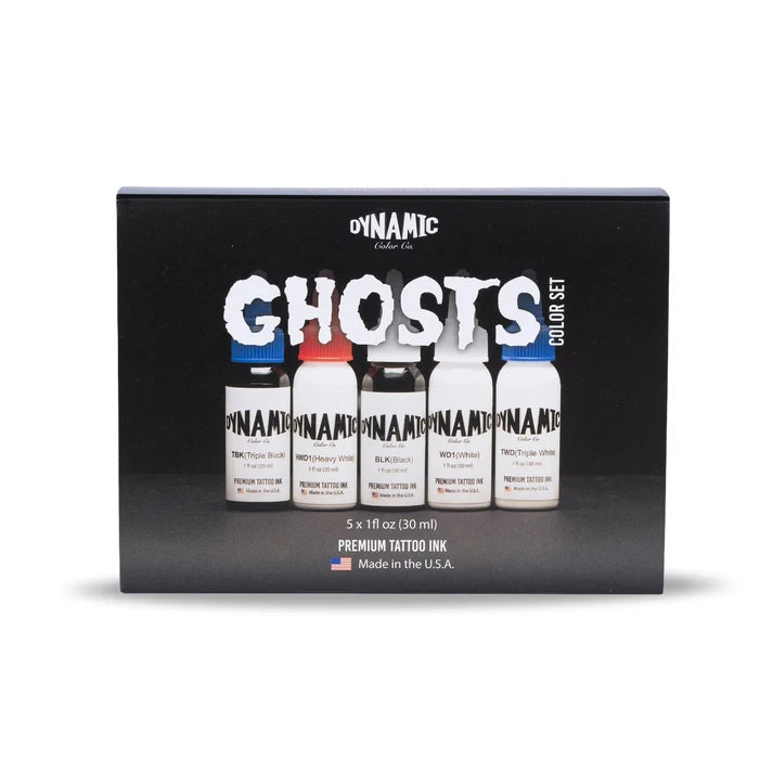 Dynamic Tattoo Ink Ghosts 1oz Color Set