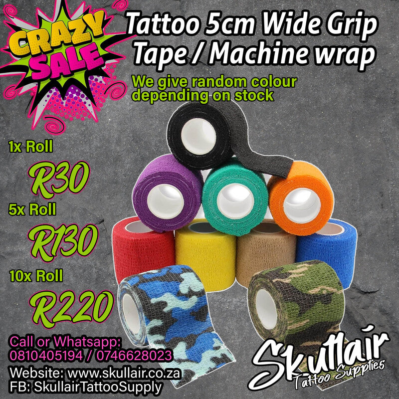 5CM Wide - Grip Tape Cohesive Bandage