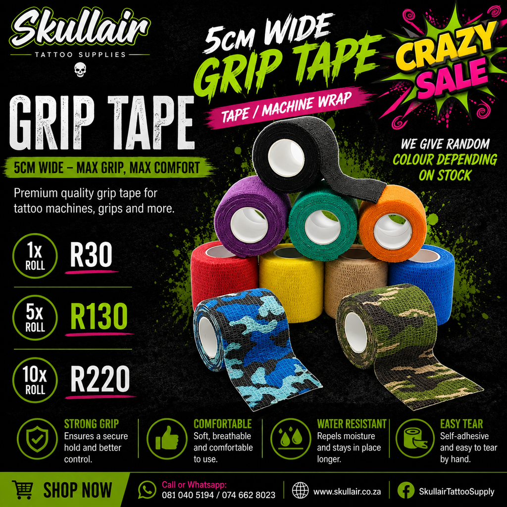 5CM Wide - Grip Tape Cohesive Bandage