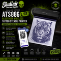 ATS886 Lite Bluetooth Wireless Tattoo Stencil Printer