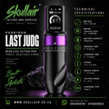 POSEIDON Last Judg Wireless Tattoo Pen – Purple, Adjustable Stroke