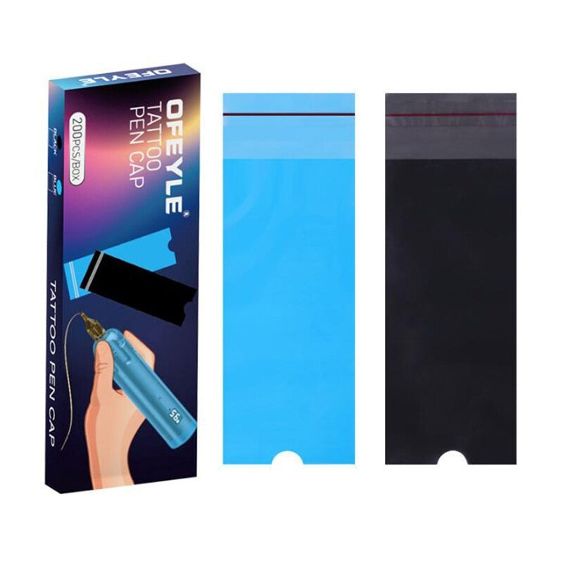 Ofeyle Large Pen Machine Sleeves – For Wireless Tattoo Pens - 200pcs