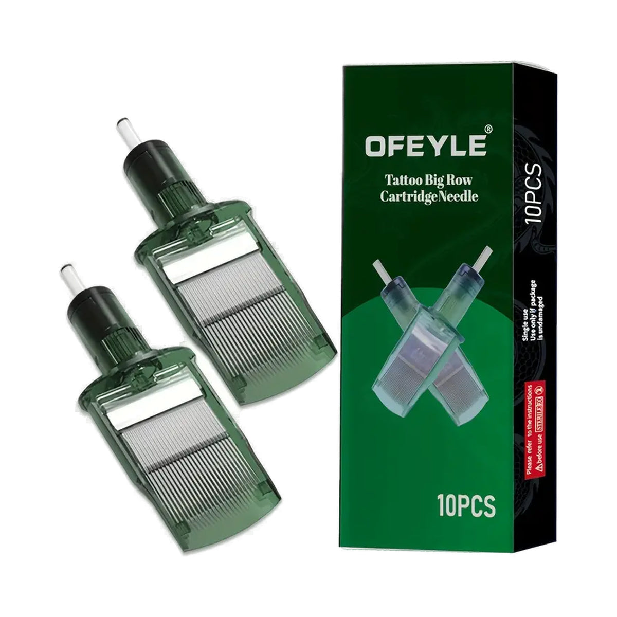 Wide Round Magnum Tattoo Cartridges – Ofeyle 0.35mm - BLACKOUT