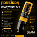 POSEIDON BEE Wireless Tattoo Pen – Honeycomb LED