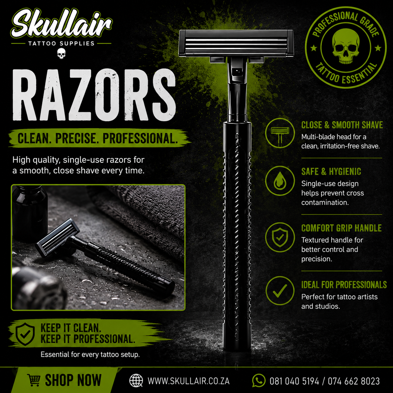5pc Twin Blade Razors