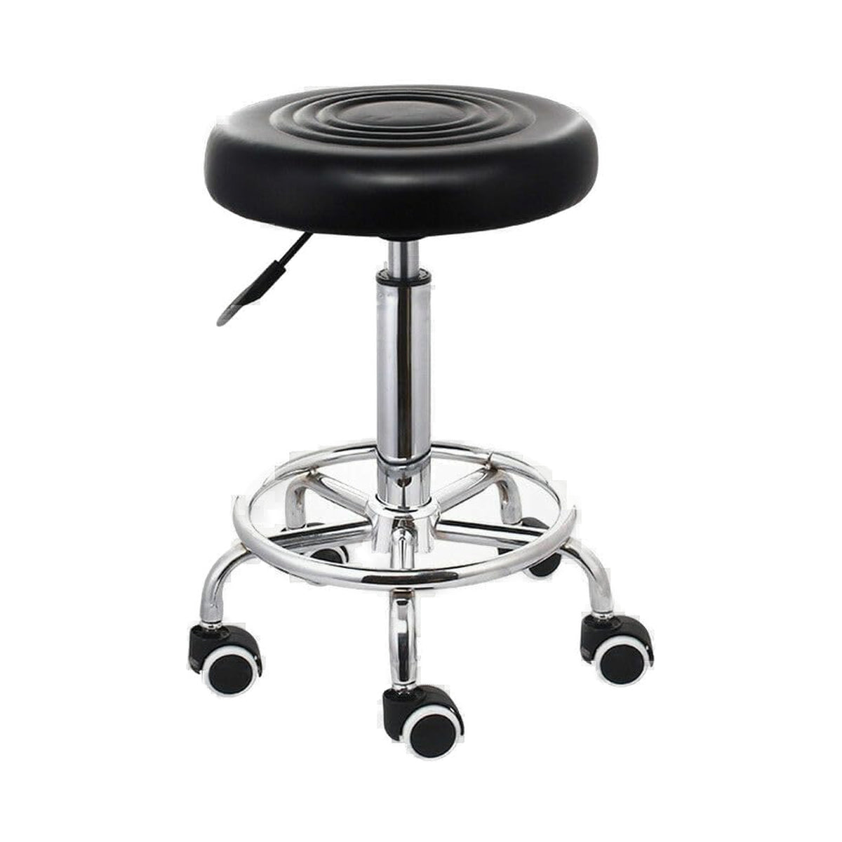 Tattoo Studio Stool – Adjustable Wheeled Seat
