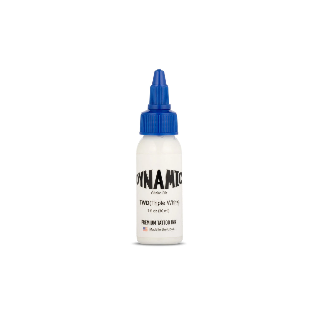 Dynamic Triple White Tattoo Ink