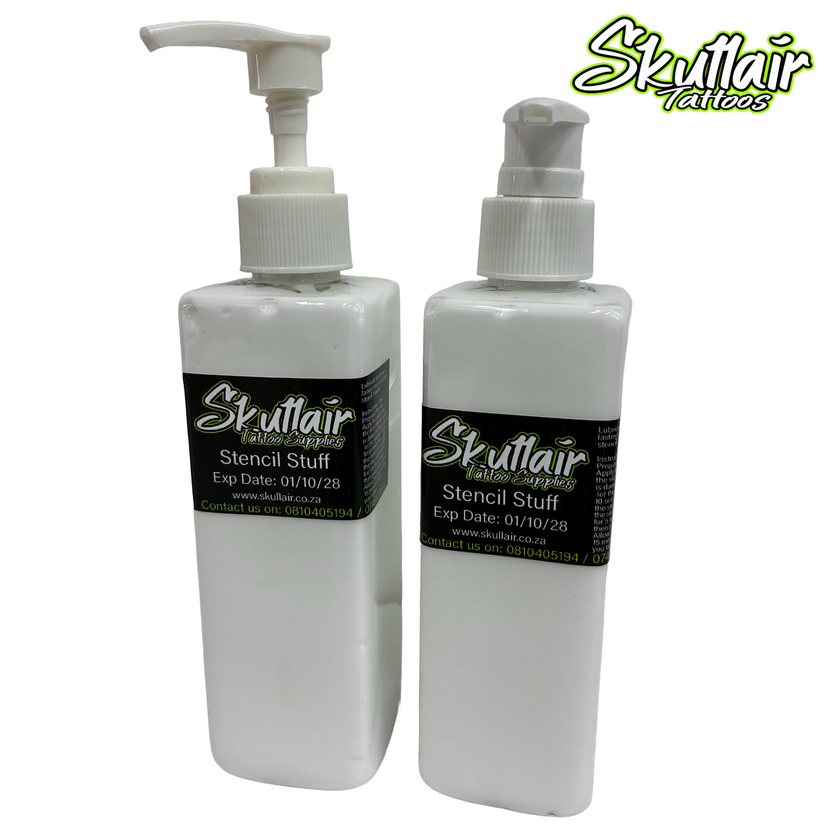 Skullair Stencil Stuff Cream 250ml – Tattoo Stencil Transfer Solution
