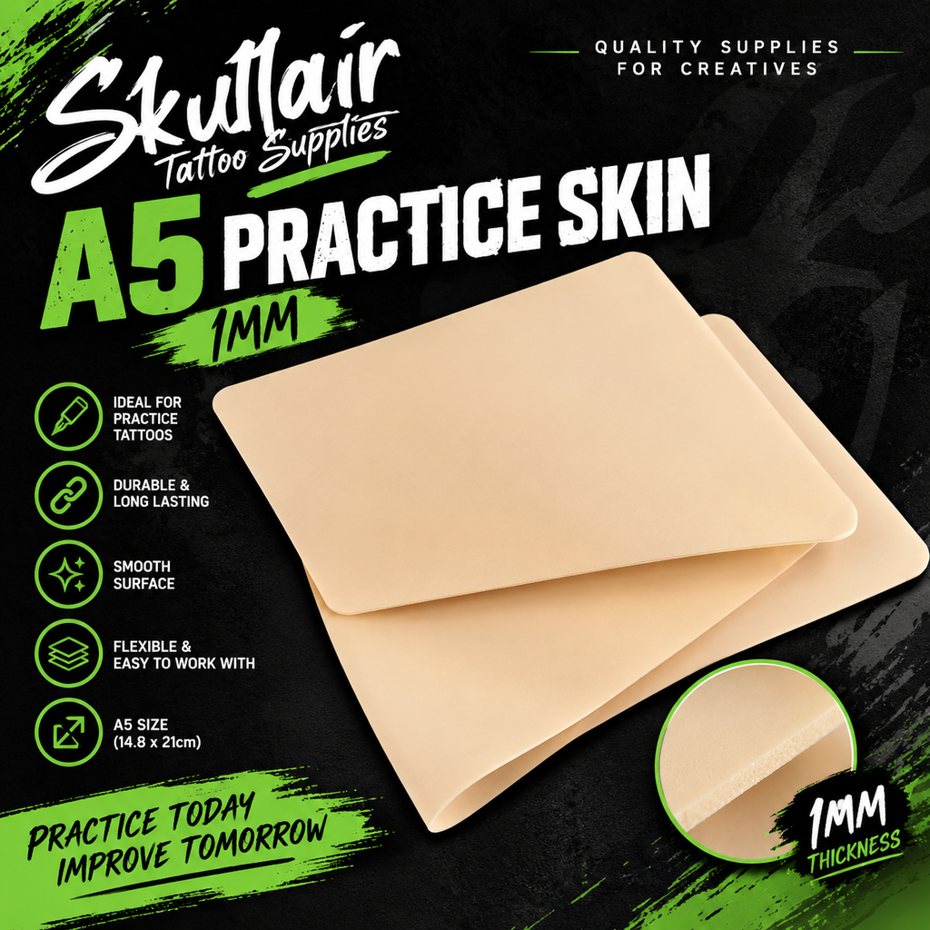 A5 1mm LatexTattoo Practice Skin