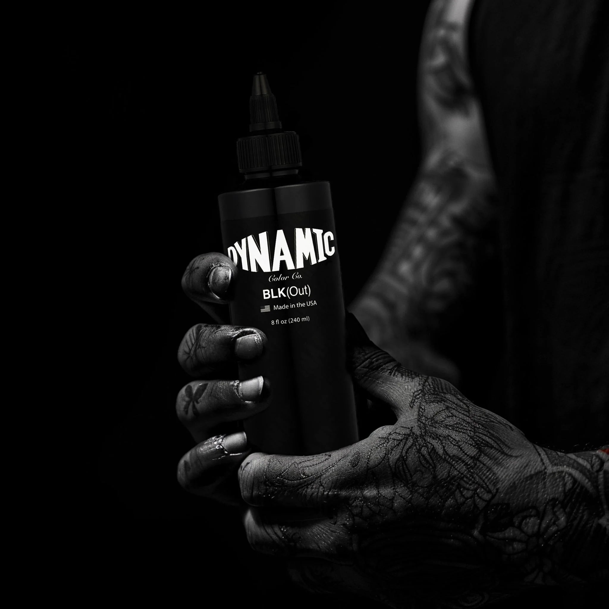 Dynamic Blackout Tattoo Ink – BLKout 8oz 240ml