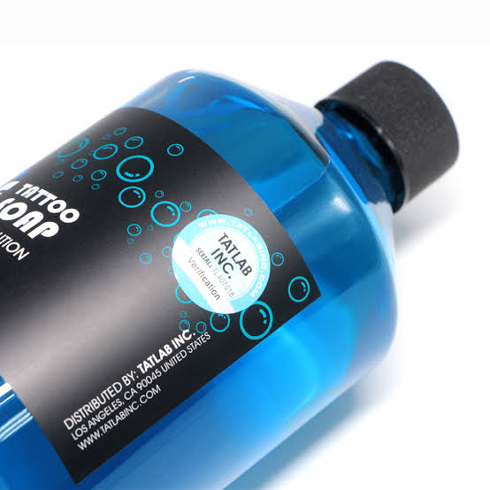 Blue Soap Tattoo Cleansing & Soothing Solution 500ml