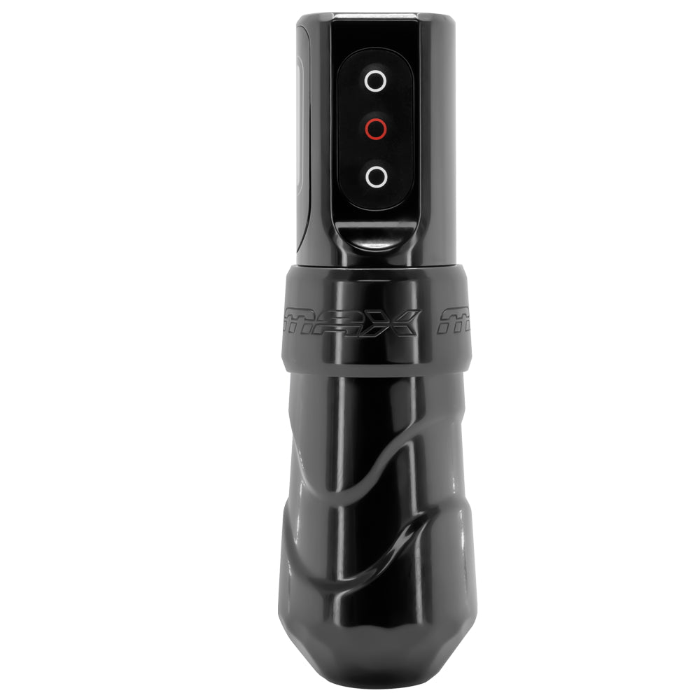 FK Irons Flux Max Tattoo Machine with 1 PowerBolt 2.0 — Pick Color and Stroke Length 3.2mm Stealth