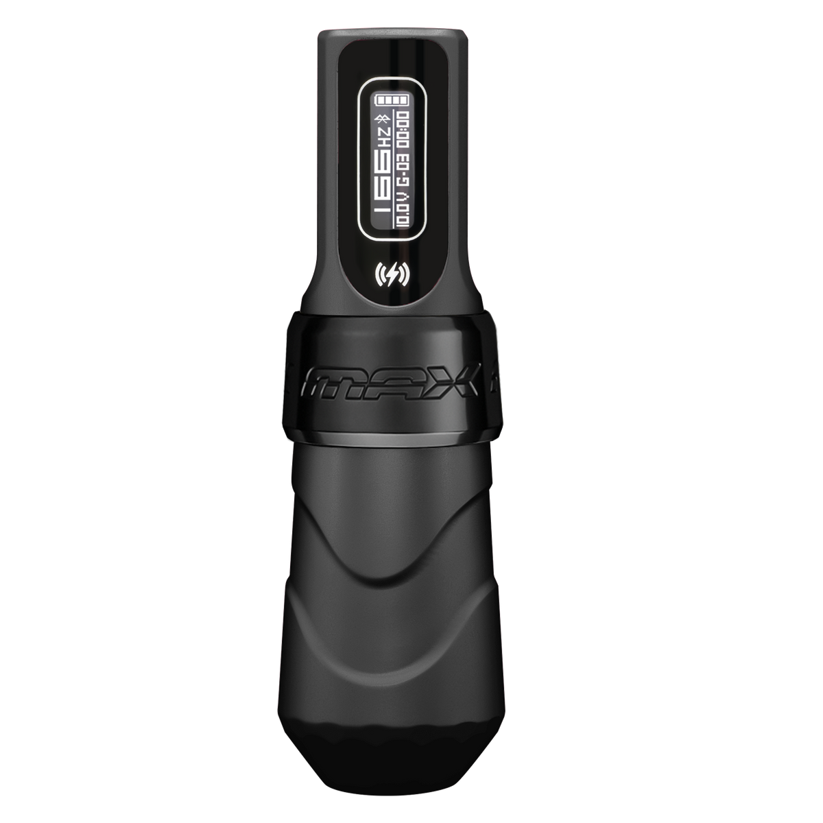 FK Irons Flux Max Tattoo Machine with 1 PowerBolt 2.0 — Pick Color and Stroke Length 3.2mm Black Ops