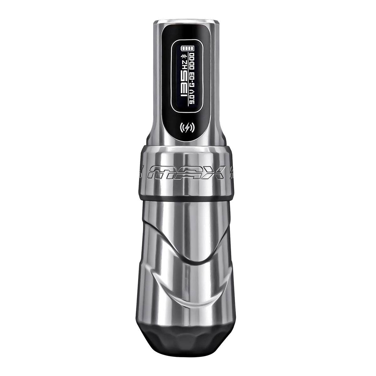 FK Irons Flux Max Tattoo Machine with 1 PowerBolt 2.0 — Pick Color and Stroke Length 3.2mm Blade