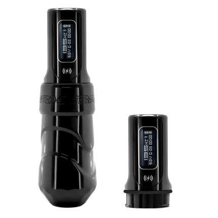 FK Irons Flux Max Tattoo Machine with 2 PowerBolt II Batteries