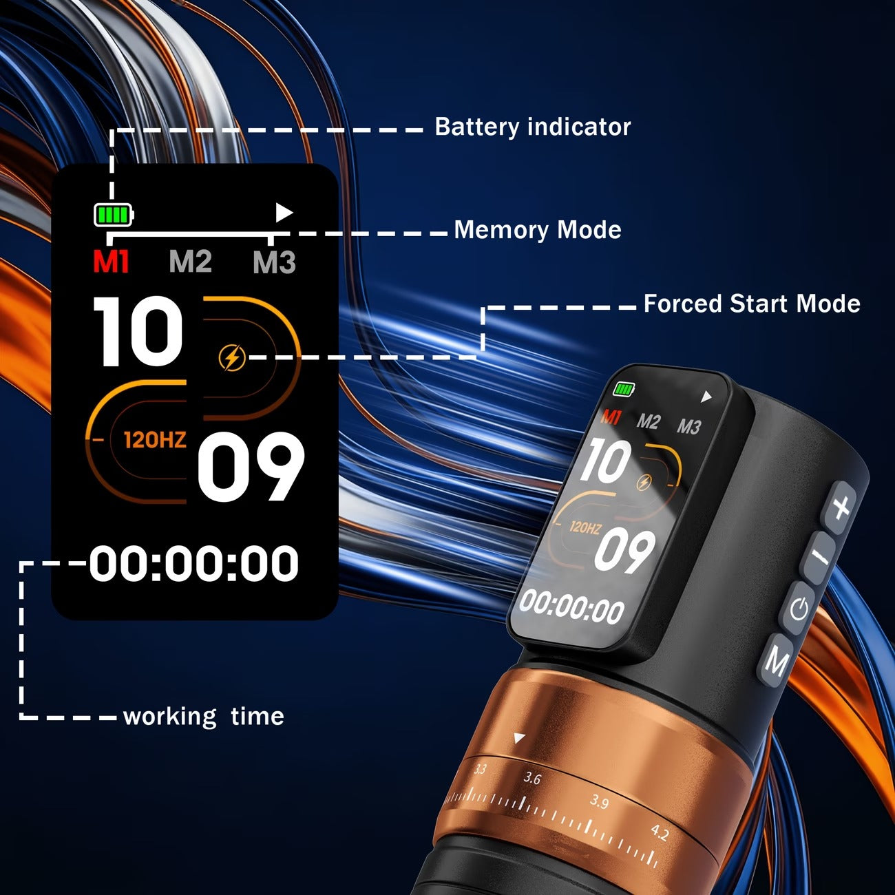 POSEIDON Lastjudge Adjustable Wireless Pen - Full Kit