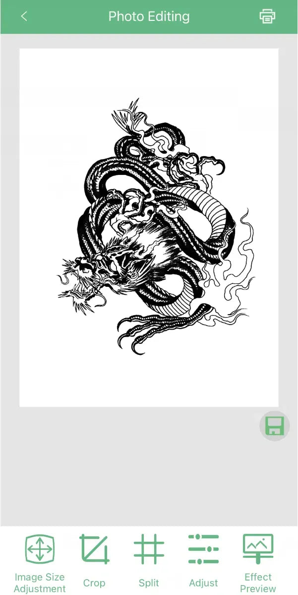 ATS886 Bluetooth Wireless Thermal Tattoo Stencil Printer