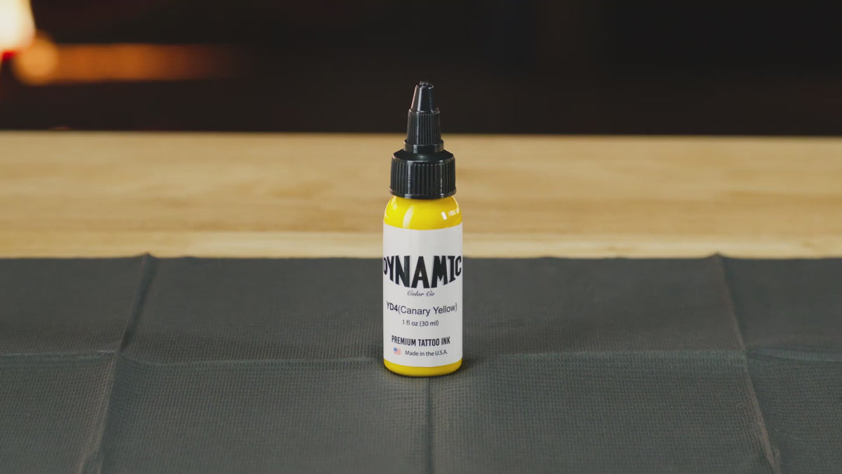 Dynamic Tattoo Ink Canary Yellow