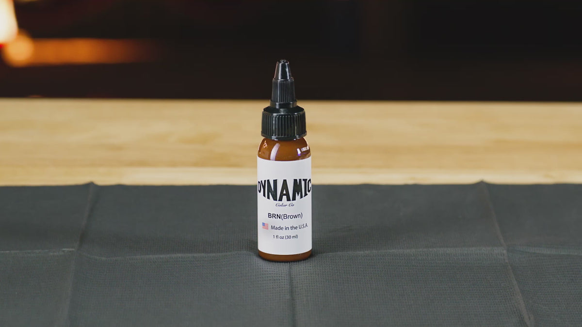 Dynamic Brown Tattoo Ink – 30ml (1oz)