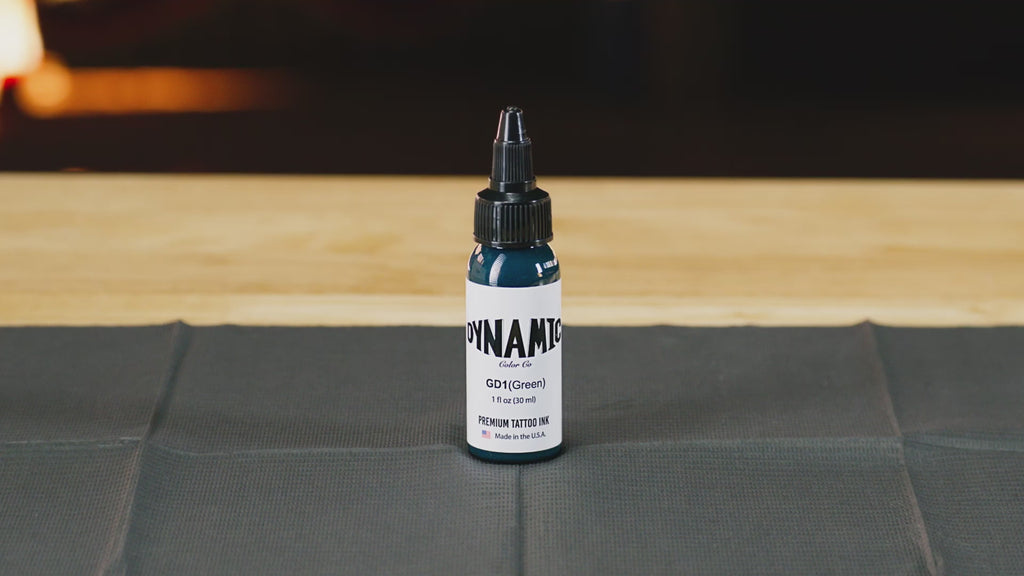 Dynamic Green Tattoo Ink – 30ml (1oz)