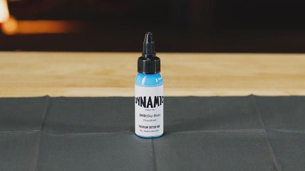 Dynamic Sky Blue Tattoo Ink – 30ml (1oz)