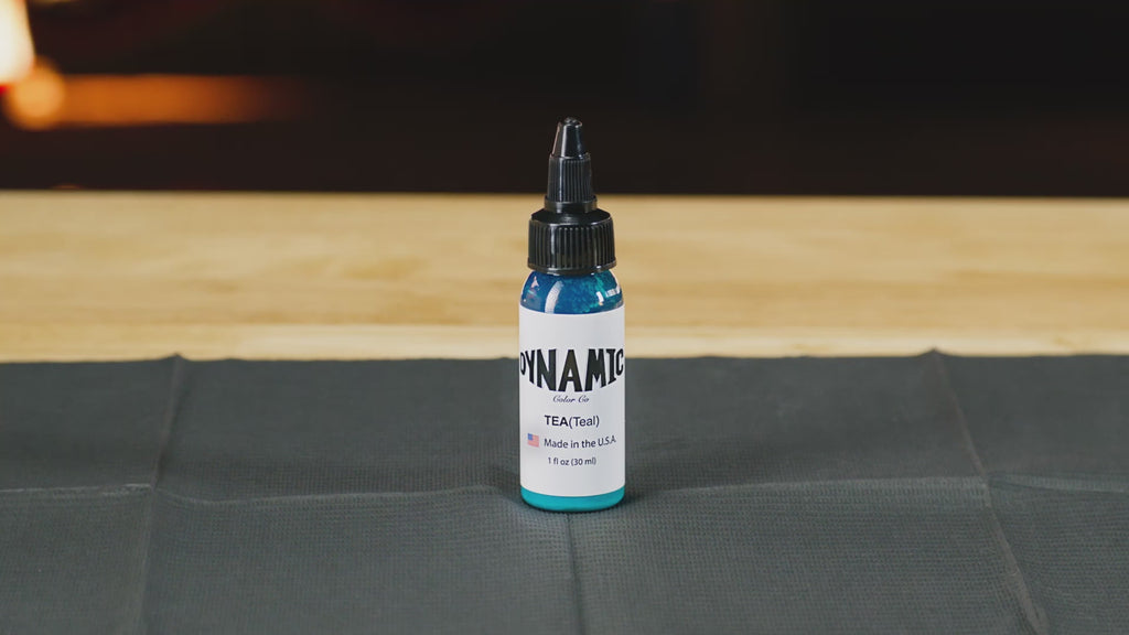 Dynamic Teal Tattoo Ink – 30ml (1oz)