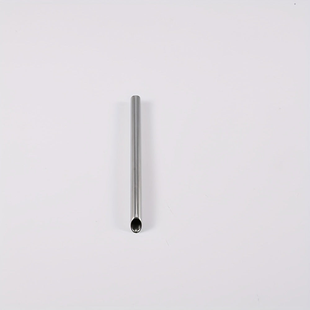 Stainless steel piercing receiving tube, 6 mm inner diameter, 1 piece – view 1