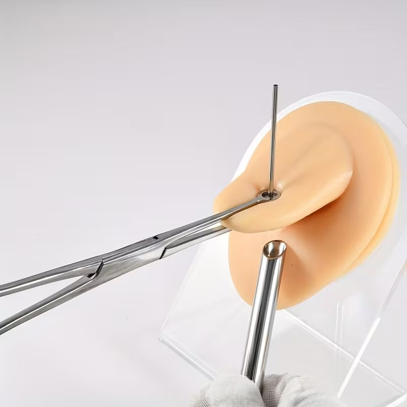 Stainless steel piercing receiving tube, 6 mm inner diameter, 1 piece – view 3